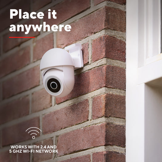 Trust ipcam-3900 360° buitencamera (wit, 2.4 of 5ghz wifi)