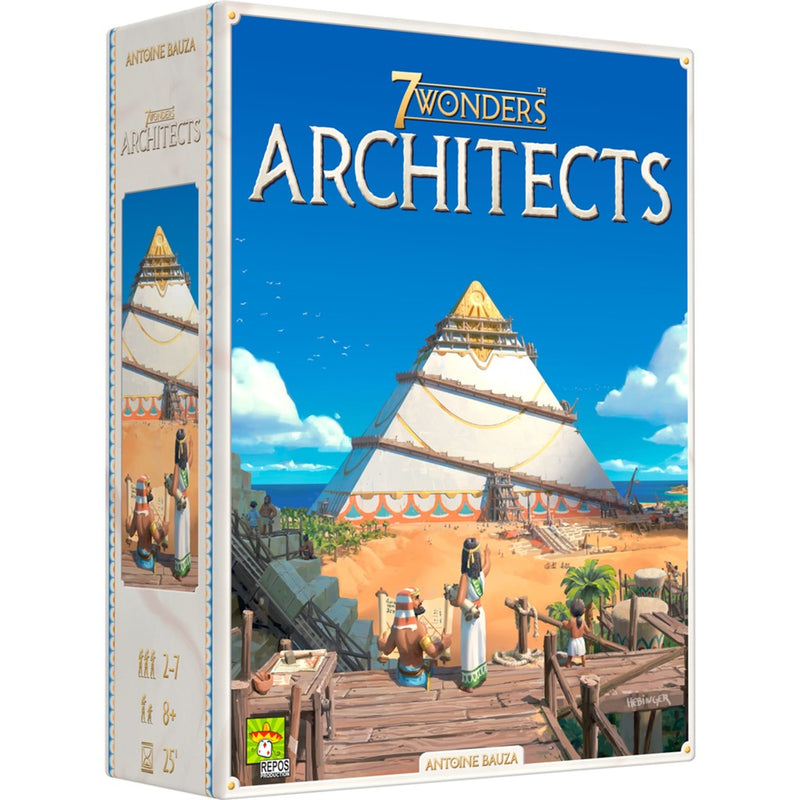 Load image into Gallery viewer, Asmodee 7 wonders: architects bordspel (nederlands, 2 - 7 spelers, 25 minuten, vanaf 8 jaar)
