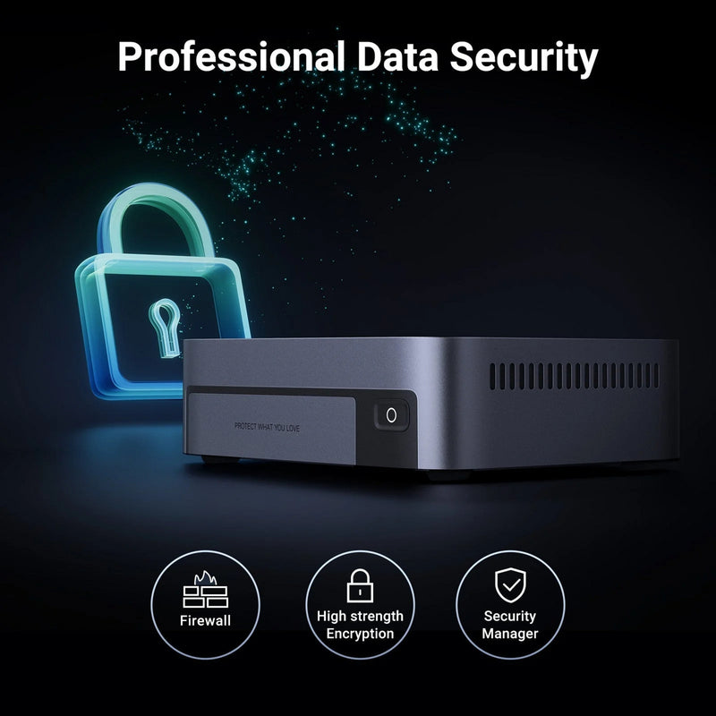 Load image into Gallery viewer, Ugreen nasync dxp480t plus (grijs, wifi, 1x 10gbe, hdmi, thunderbolt 4 (40 gb s))
