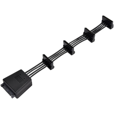 Silverstone sst-cp06-e4, 1x 15-pin-sata > 4x 15-pin-sata kabel