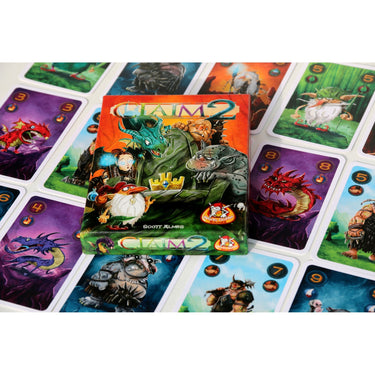 White goblin games claim 2 kaartspel (nederlands, 2 spelers, 25 minuten, vanaf 10 jaar)
