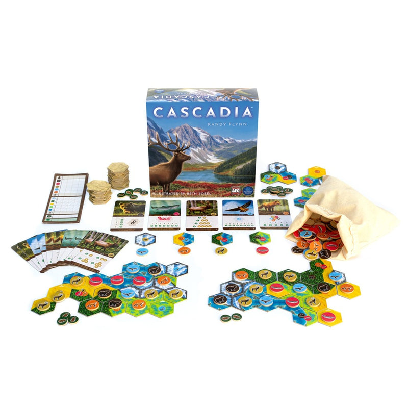 Load image into Gallery viewer, Asmodee cascadia - familiespel - bordspel - engelstalig
