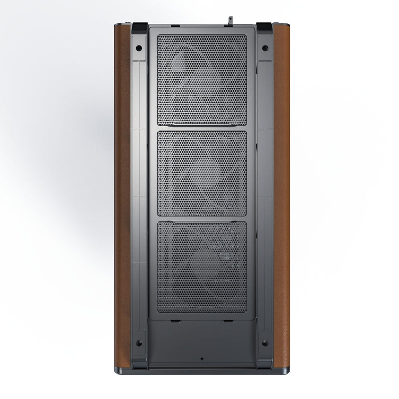 Load image into Gallery viewer, Montech heritage pro midi tower behuizing (zwart beige | 2x usb-a | 1x usb-c)

