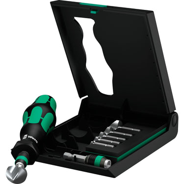 Wera 845 8 verzink bit-set, 8‑delig bitset (zwart groen)