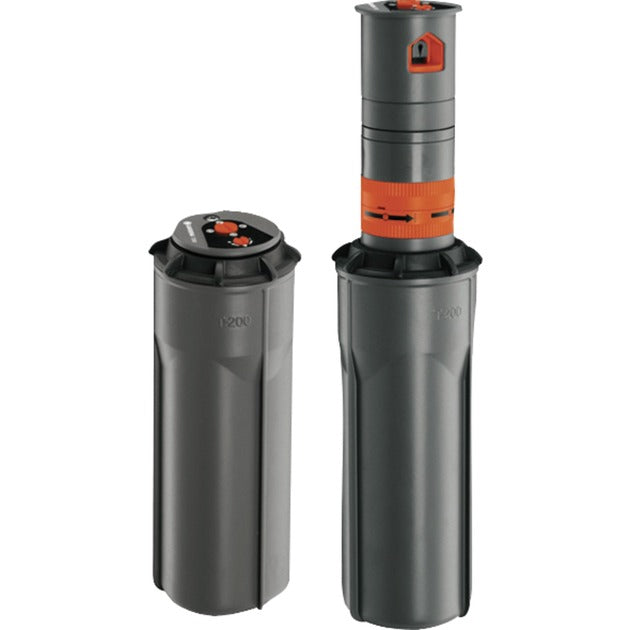 Load image into Gallery viewer, Gardena verzonken turbinesproeier t200 sproeier (grijs, 8203-29)
