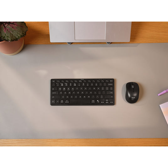 Trust nado ii bluetooth-toetsenbord (zwart, us lay-out (qwerty), scissor switches, 80% (tkl) , bluetooth)