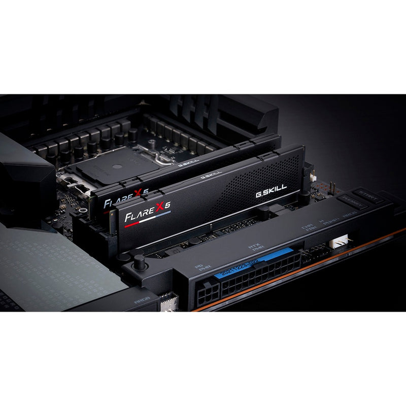 Load image into Gallery viewer, G.skill 64 gb ddr5-6000 (2x 32 gb) kit werkgeheugen (zwart, f5-6000j3040g32gx2-fx5, flare x5, expo)
