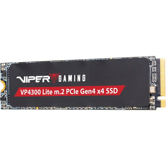 Patriot vp4300 lite 4 tb ssd (zwart, pcie 4.0 x4, nvme 2.0, m.2 2280)