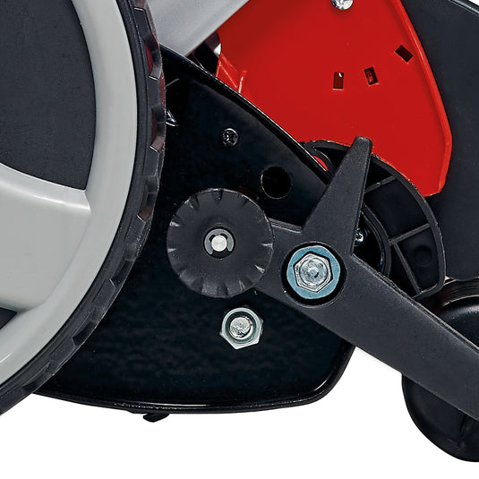 Einhell accu kooimesmaaier ge-hm 18 38 li-solo kooimaaier (rood zwart, accu en oplader niet inbegrepen)