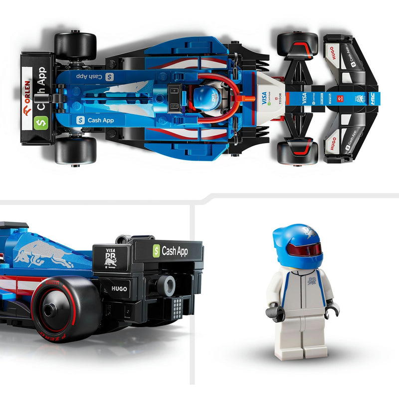 Load image into Gallery viewer, Lego speed champions 77246 visa cash app rb vcarb 01 f1 racewagen
