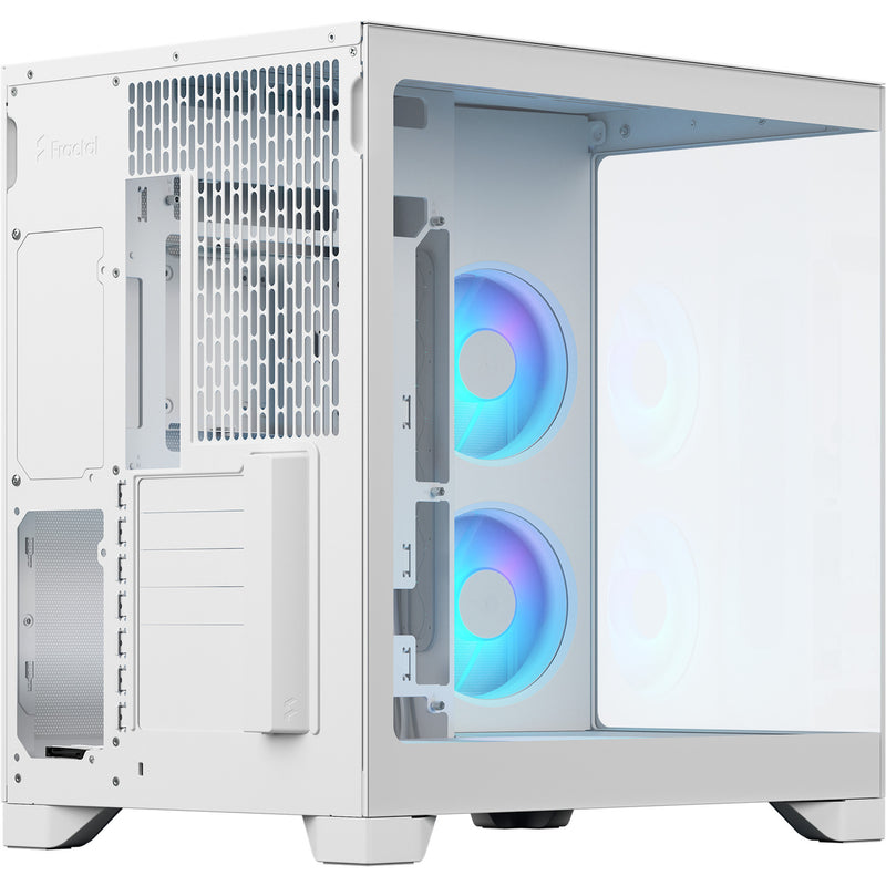 Afbeelding laden in galerijviewer, Fractal design pop 2 vision rgb midi tower behuizing (wit | 1x usb-a | 1x usb-c | rgb | tempered glass)
