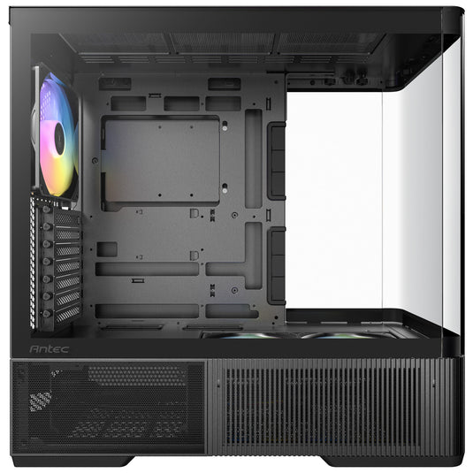 Antec c6 curve argb midi tower behuizing (zwart | 2x usb-a | 1x usb-c | tempered glass)