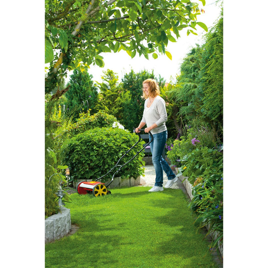 Wolf-garten kooimaaier tt 380 dl - handmaaier - tot 200m2 - maaibreedte 38cm - hoogte instelling