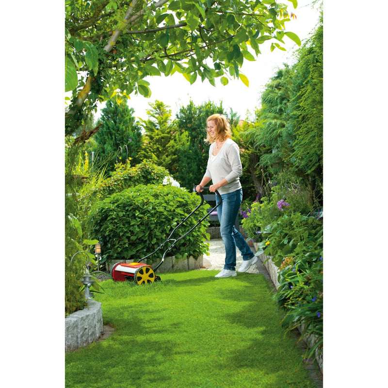 Load image into Gallery viewer, Wolf-garten kooimaaier tt 380 dl - handmaaier - tot 200m2 - maaibreedte 38cm - hoogte instelling
