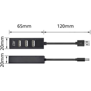 Act usb-hub ac6205 zwart