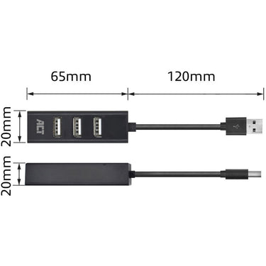 Act usb-hub ac6205 zwart
