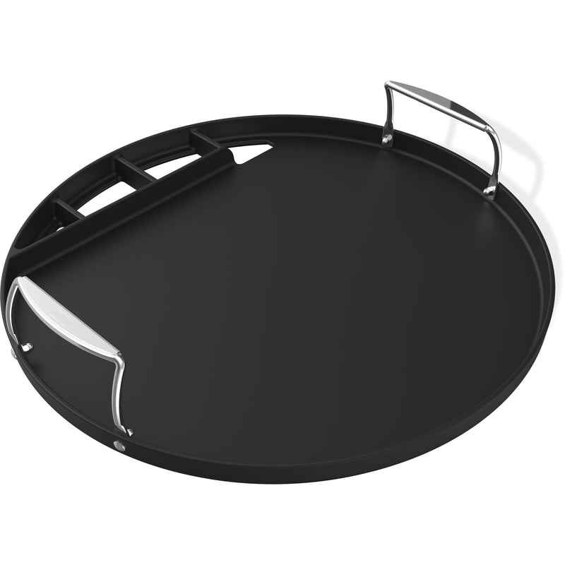 Load image into Gallery viewer, Weber full-size plancha - voor houtskoolbarbecues 57 cm grillplaat (zwart)
