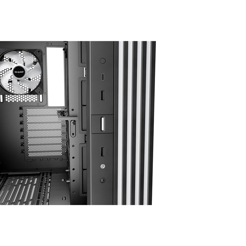 Load image into Gallery viewer, Be quiet! light base 600 lx midi tower behuizing (zwart | 2x usb-a | 1x usb-c | rgb | window)
