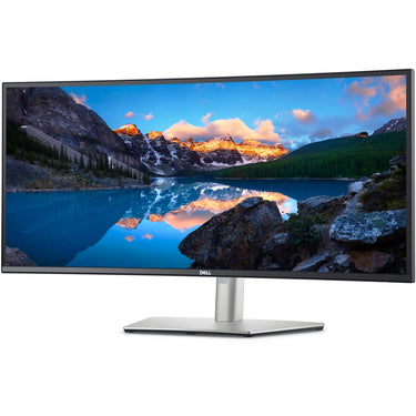 Dell u3423we 34 curved ultrawide monitor (zilver zwart, 2x hdmi, displayport, usb-a 3.2, usb-c 3.2)