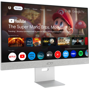 Asus zenscreen smart monitor ms32uc 31.5 4k uhd (grijs, hdmi, displayport, 2x usb-a, usb-c, wifi)