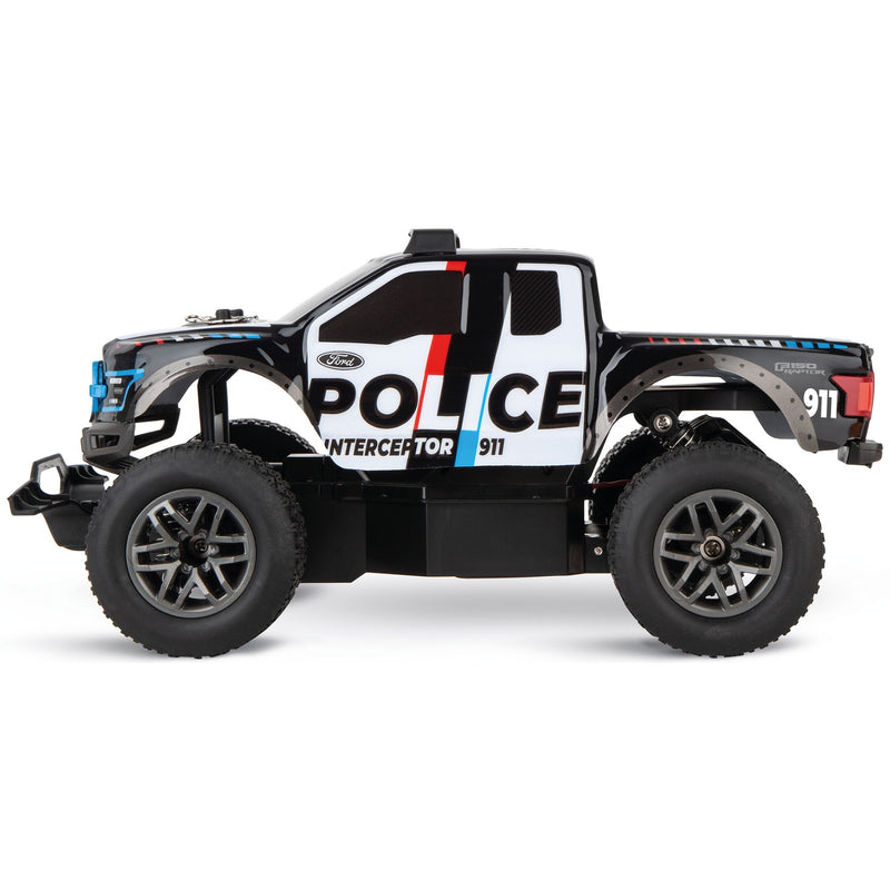 Load image into Gallery viewer, Carrera rc 2,4ghz ford f-150 raptor police - 1:18
