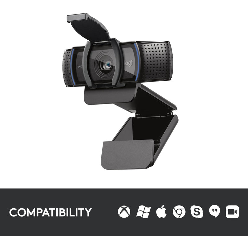 Load image into Gallery viewer, Logitech c920s pro hd webcam (zwart)

