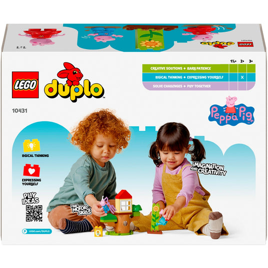 Lego duplo - peppa big tuin en boomhut constructiespeelgoed (10431)