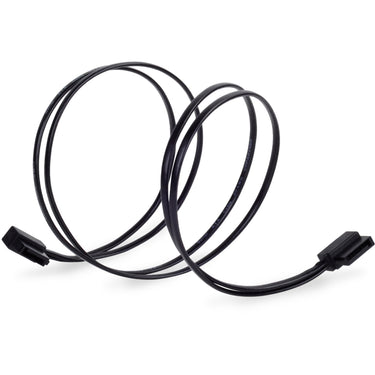 Silverstone sata iii kabel 50cm (zwart, 6gb s, low profile connector, cp11b-500)