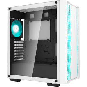 Deepcool cc560 v2 midi tower behuizing (wit | 2x usb-a | tempered glass)