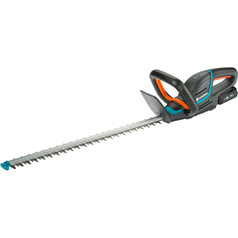 Load image into Gallery viewer, Gardena accu heggenschaar comfortcut 60 18v p4a set (grijs turquoise, 14731-20, accu inbegrepen)
