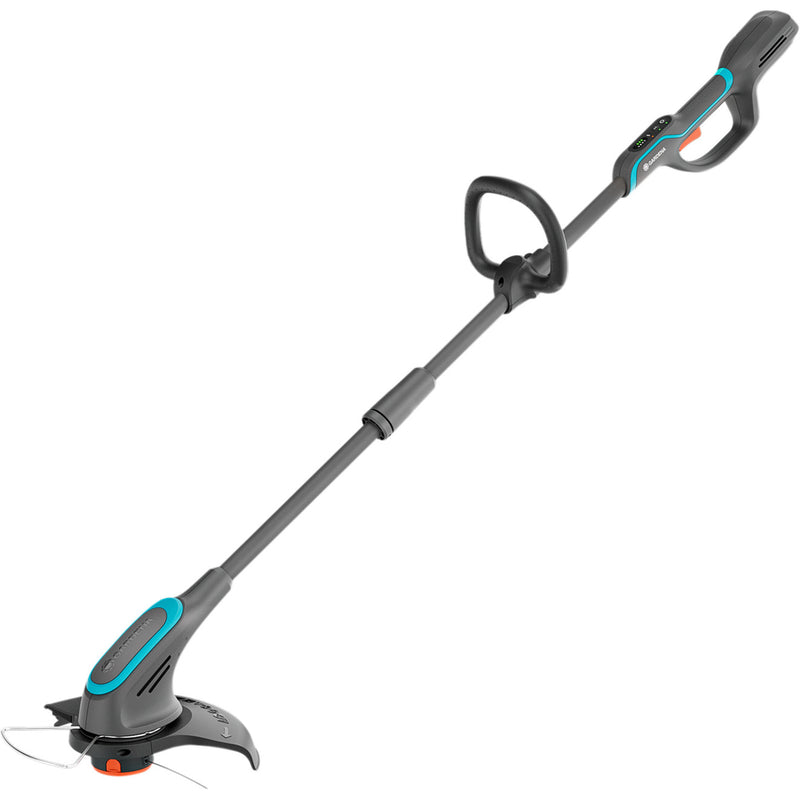 Load image into Gallery viewer, Gardena powertrim 30 18v grastrimmer (grijs turquoise, accu en lader niet inbegrepen)
