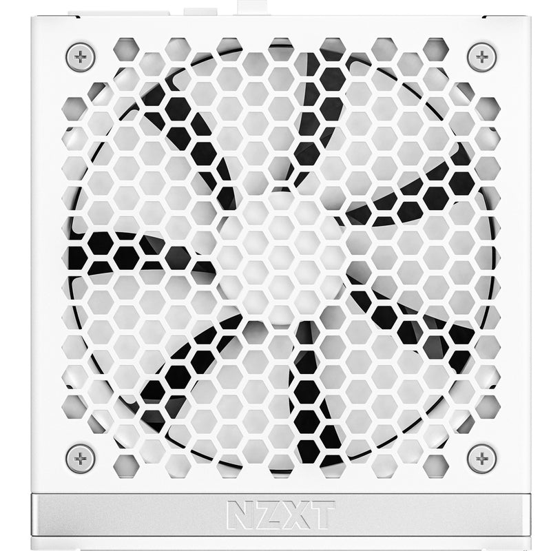 Load image into Gallery viewer, Nzxt c850 gold atx 3.1 modulaire 850 watt voeding (wit, 1x 12v-2x6, 3x pcie)
