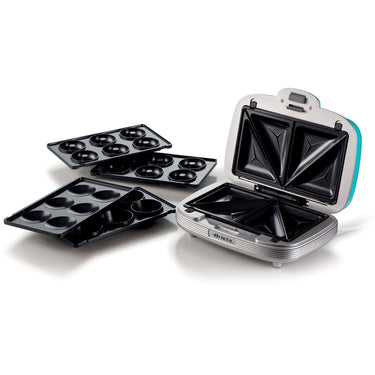 Ariete party time tosti cupcake maker 1972 01 sandwichmaker (lichtblauw)