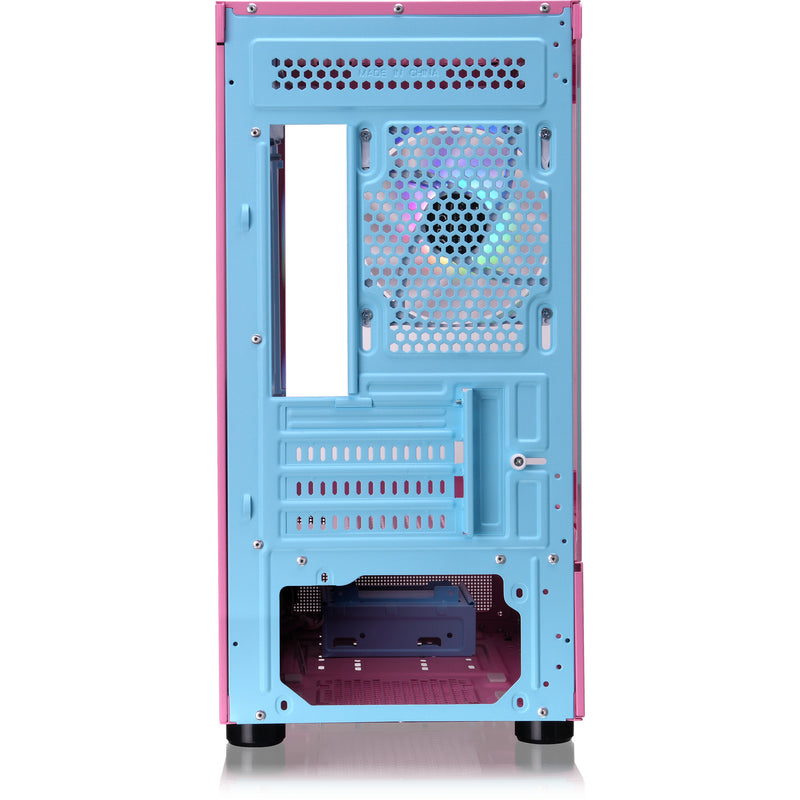 Load image into Gallery viewer, Thermaltake view 170 tg argb mini tower behuizing (roze | 2x usb-a | rgb | tempered glass)

