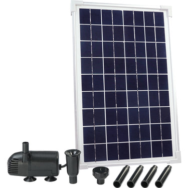 Ubbink solarmax 600 pomp (zwart, incl. solarpaneel, pomp)