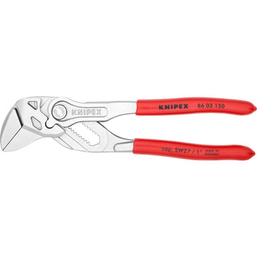 Knipex 86 03 150 serie - verstelbare tang - 150mm - vlakke bekken - ergonomische handgreep