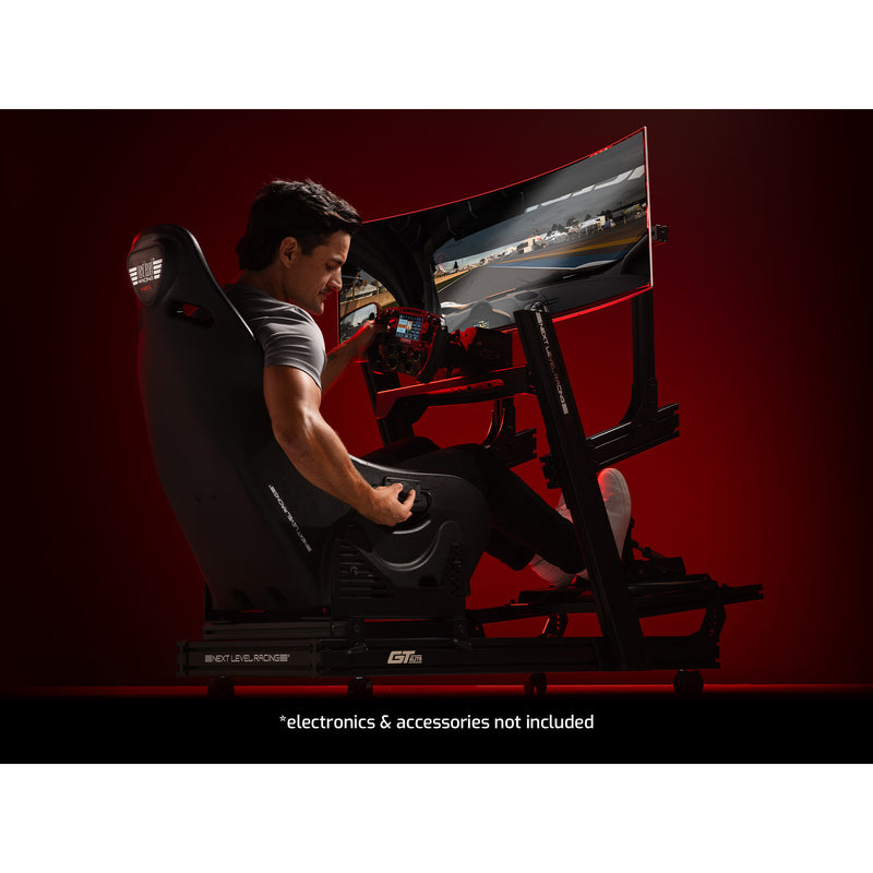 Load image into Gallery viewer, Next level racing es1 haptic feedback simracingstoel racestoel (zwart)
