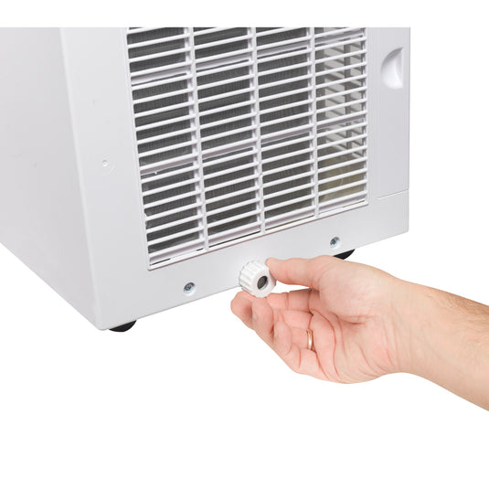 Bestron aac9000 mobiele airconditioner (wit, koelvermogen 2,6 kw | met cfc-vrij koelmiddel | 9000 btu h)