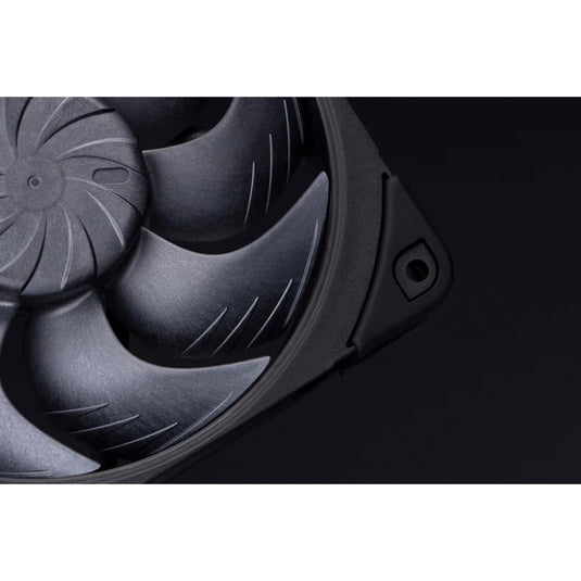Noctua nf-a12x25 g2 pwm chromax.black case fan (zwart, 120 x 120 x 25 mm)