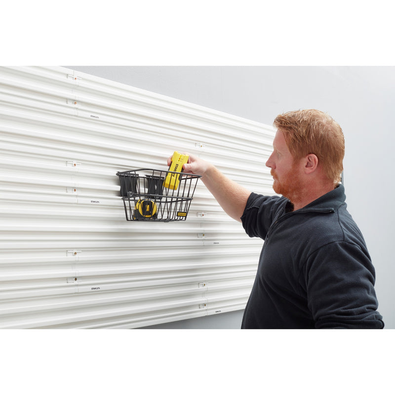 Load image into Gallery viewer, Stanley track wall - mandje (zwart)
