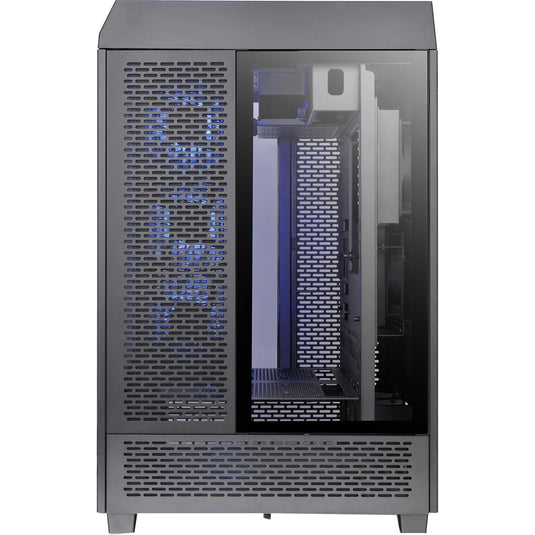 Thermaltake the tower 500 midi tower behuizing (zwart | 4x usb-a | 1x usb-c | tempered glass)