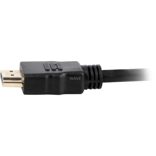 Sharkoon high speed hdmi kabel met ethernet (zwart, 15 meter, 4k, verguld)