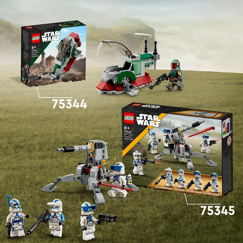 Load image into Gallery viewer, Lego star wars 501st clone troopers battle pack bouwbaar speelgoed met minifiguren - 75345
