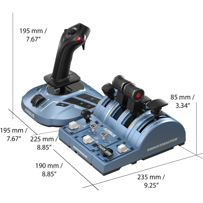 Load image into Gallery viewer, Thrustmaster tca captain pack x airbus edition gaming set (zwart, pc, xbox series x|s)
