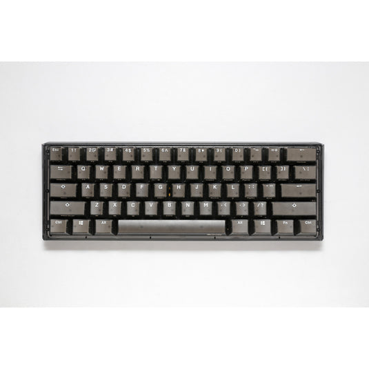 Ducky one 3 mini aura, toetsenbord (zwart, us lay-out, cherry mx brown, 60%, abs double shot, hot swap)