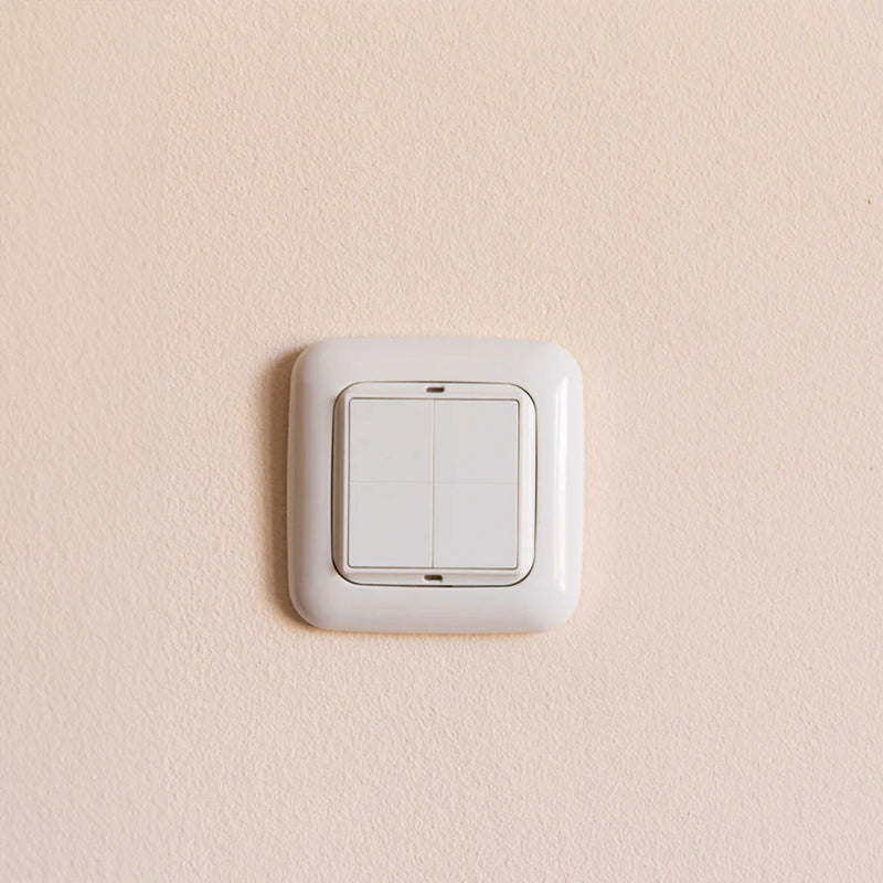 Load image into Gallery viewer, Shelly blu wall switch 4 + busch-jaeger adapter schakelaar (wit, bluetooth 4.2)
