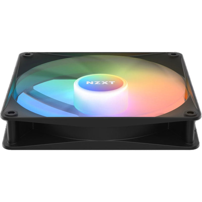Load image into Gallery viewer, Nzxt f140 rgb core case fan (zwart, 140 x 140 x 26 mm, pwm, zonder controller)
