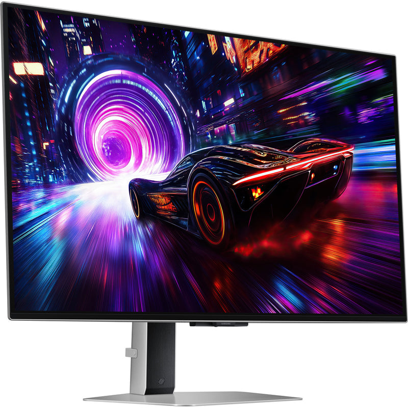 Load image into Gallery viewer, Samsung odyssey oled g8 g81sf 32 4k uhd gaming monitor (zilver, 2x hdmi, displayport, 2x usb-a, usb-b, 240 hz)
