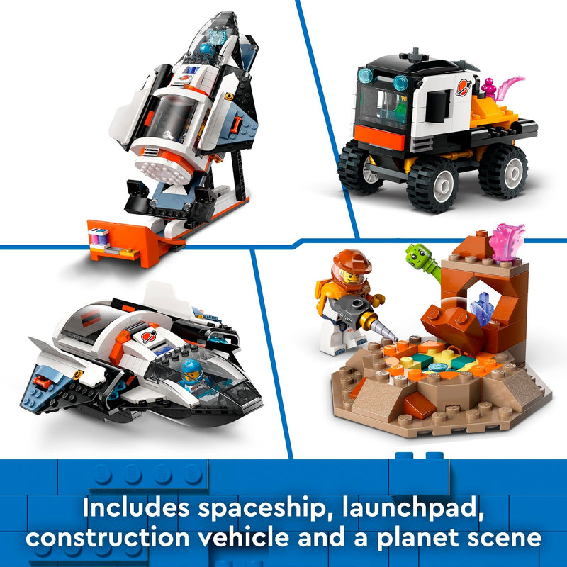Load image into Gallery viewer, Lego city - ruimtebasis en raketlanceringsplatform constructiespeelgoed (60434)

