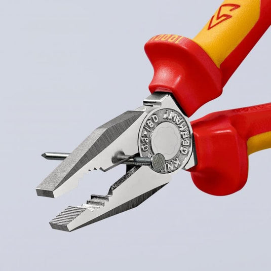 Knipex kombitang 03 06 160 combinatietang (rood geel, 160 mm)